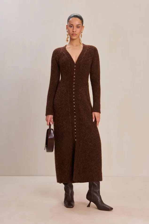Women Cult Gaia Dresses BESSIANA KNIT DRESS 8211 JAVA