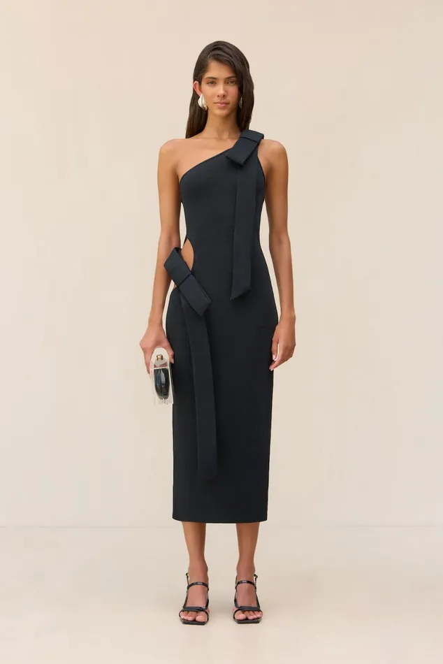 Women Cult Gaia Dresses BLENDA KNIT DRESS 8211 BLACK Women Cult Gaia Dresses BLENDA KNIT DRESS 8211 BLACK