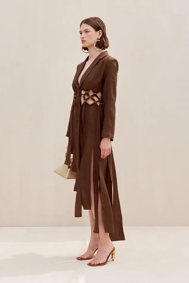 Women Cult Gaia Dresses ELANA DRESS 8211 AFFOGATO