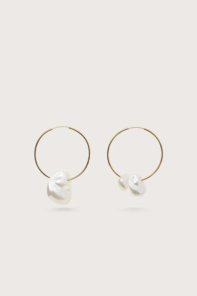Women Cult Gaia Jewelry JUNO EARRING 8211 PEARL