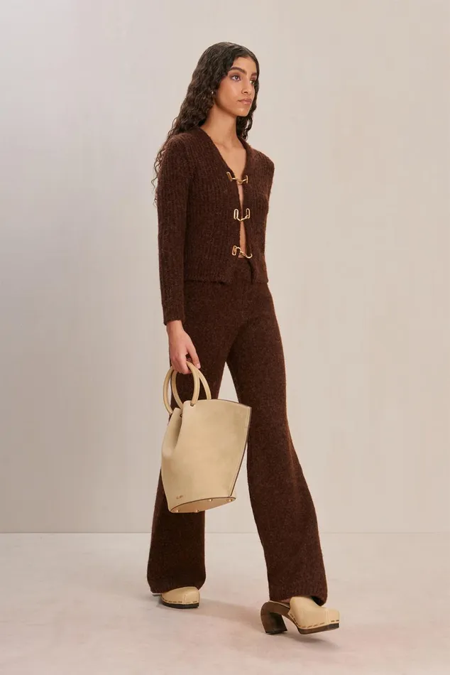 Women Cult Gaia Knits ANTICO KNIT PANT 8211 JAVA Women Cult Gaia Knits ANTICO KNIT PANT 8211 JAVA