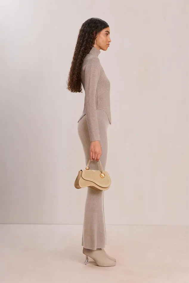 Women Cult Gaia Knits BELLE KNIT TURTLENECK 8211 FOG Women Cult Gaia Knits BELLE KNIT TURTLENECK 8211 FOG