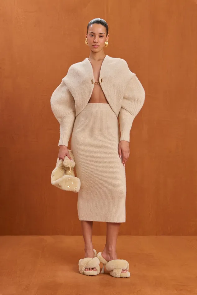 Women Cult Gaia Knits DEVIN KNIT CARDIGAN 8211 OFF WHITE MELANGE Women Cult Gaia Knits DEVIN KNIT CARDIGAN 8211 OFF WHITE MELANGE