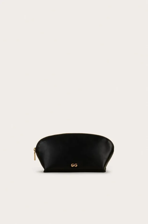 Women Cult Gaia Leather Goods ALBA COSMETIC CASE 8211 BLACK