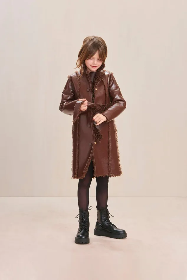 Women Cult Gaia Tops KIDS TILI COAT JAVA Women Cult Gaia Tops KIDS TILI COAT JAVA