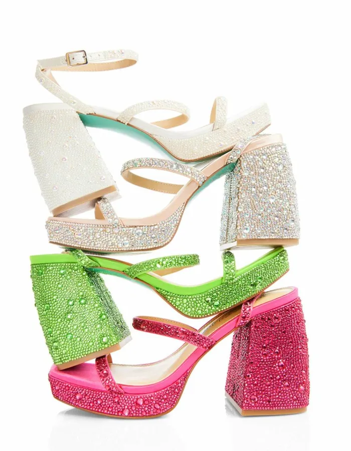 Women DENNI RHINESTONES Rhinestone Betsey Johnson Women DENNI RHINESTONES Rhinestone Betsey Johnson