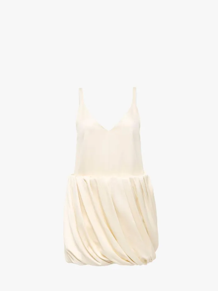 Women Dresses JW Anderson ROLLED HEMLINE CAMI DRESS Ivory