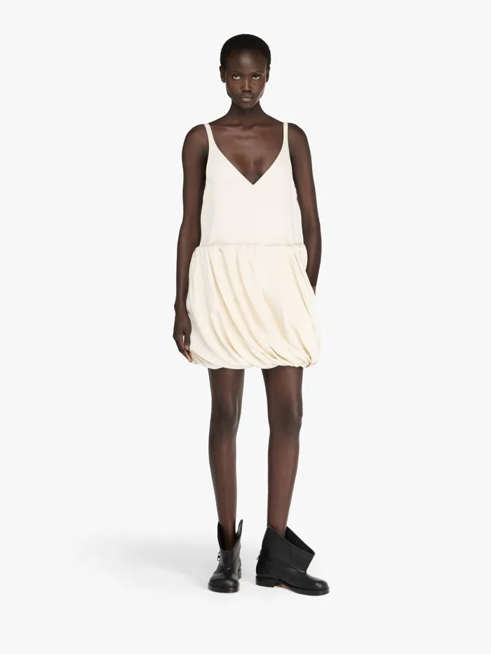Women Dresses JW Anderson ROLLED HEMLINE CAMI DRESS Ivory Women Dresses JW Anderson ROLLED HEMLINE CAMI DRESS Ivory