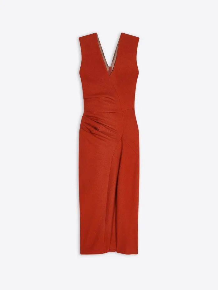 Women Dries Van Noten Dresses Midi Draped Dress