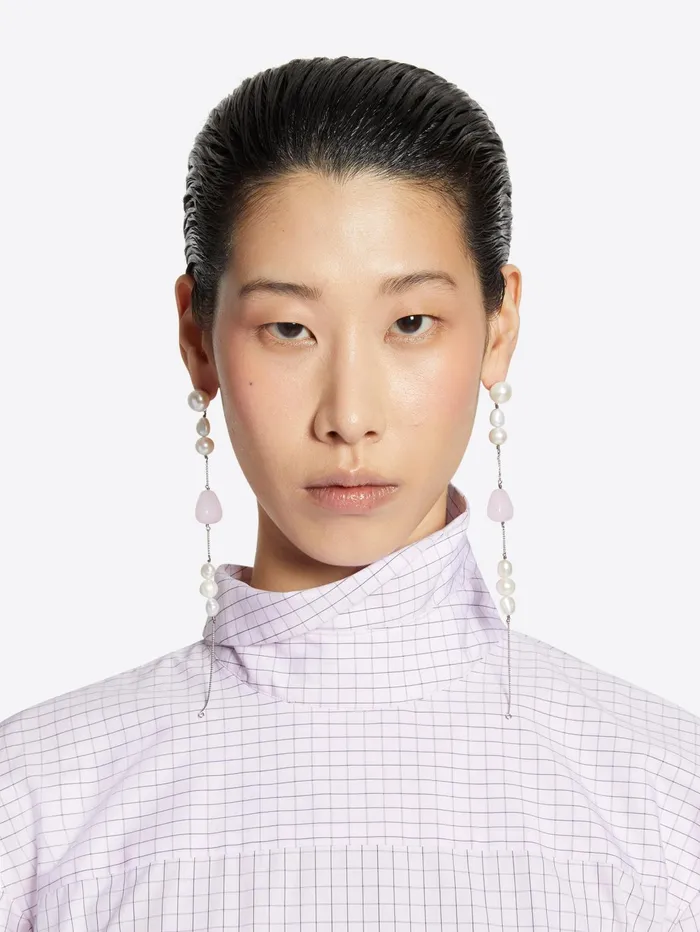 Women Dries Van Noten Jewelry Long Pendant Earrings Women Dries Van Noten Jewelry Long Pendant Earrings