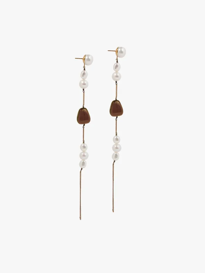 Women Dries Van Noten Jewelry Long Pendant Earrings Women Dries Van Noten Jewelry Long Pendant Earrings