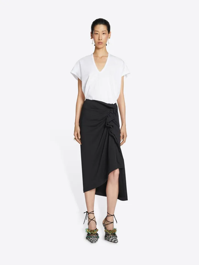 Women Dries Van Noten Tshirts and Sweatshirts Vneck Tee