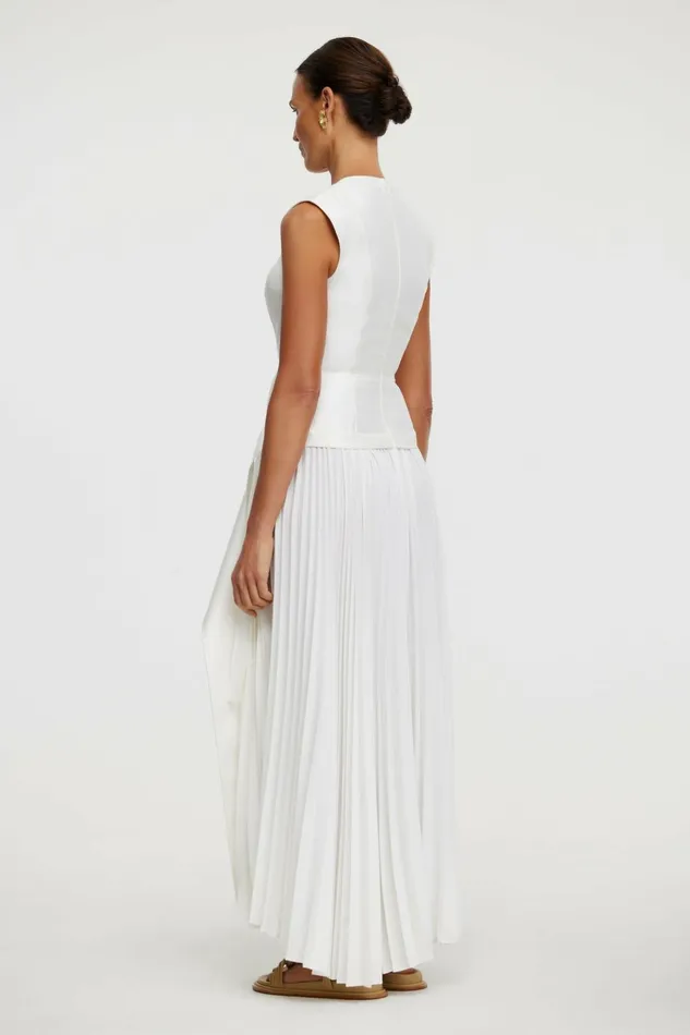 Women ELLENBROOK MAXI DRESS Ivory Acler White Dresses
