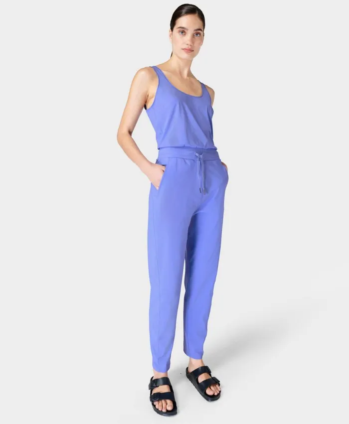 Women Explorer Sleeveless Jumpsuit 29 Cornflower Blue Sweaty Betty Dresses and Jumpsuits Women Explorer Sleeveless Jumpsuit 29 Cornflower Blue Sweaty Betty Dresses and Jumpsuits