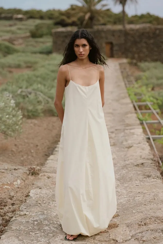 Women Faithfull The Brand Dresses Anais Maxi Dress Lemon