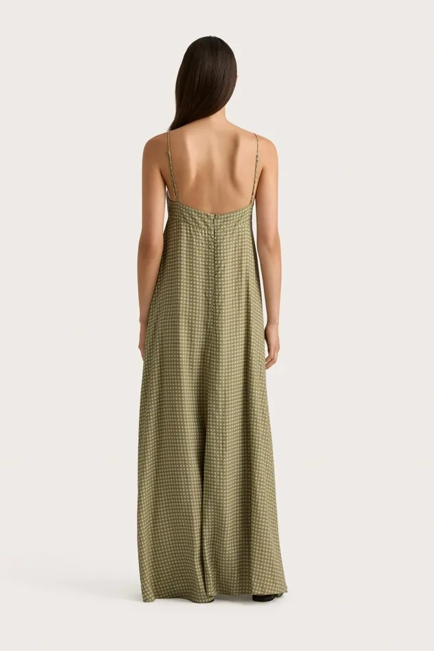 Women Faithfull The Brand Dresses Anessa Maxi Dress Oliander Khaki