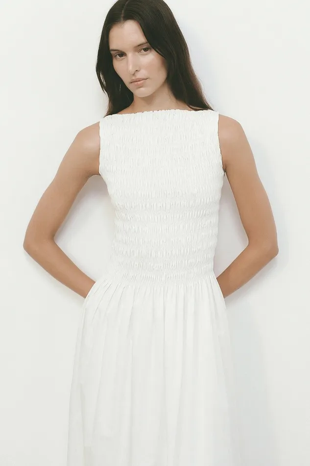 Women Faithfull The Brand Dresses Margot Maxi Dress White