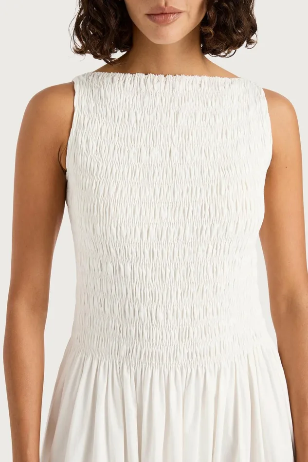 Women Faithfull The Brand Dresses Margot Maxi Dress White