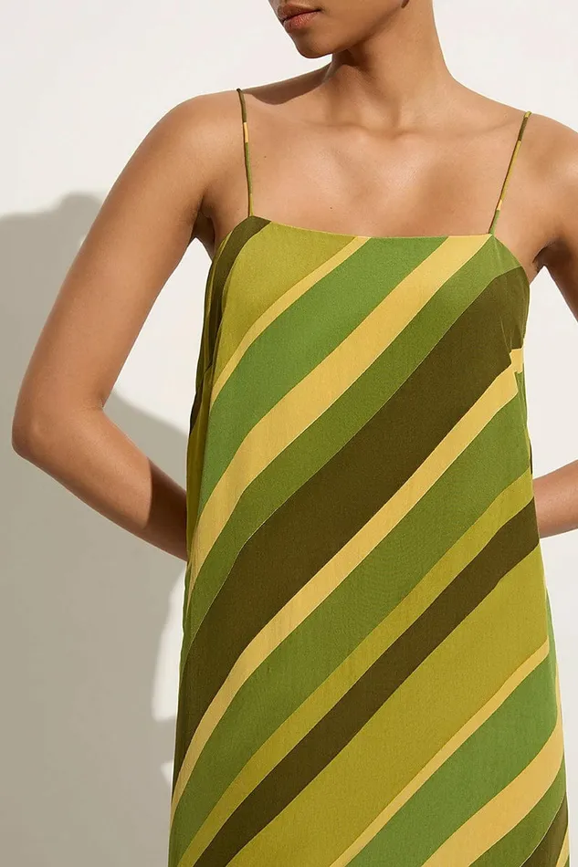Women Faithfull The Brand Dresses Muni Maxi Dress Cisco Stripe Palm 8211 Faithfull The Brand