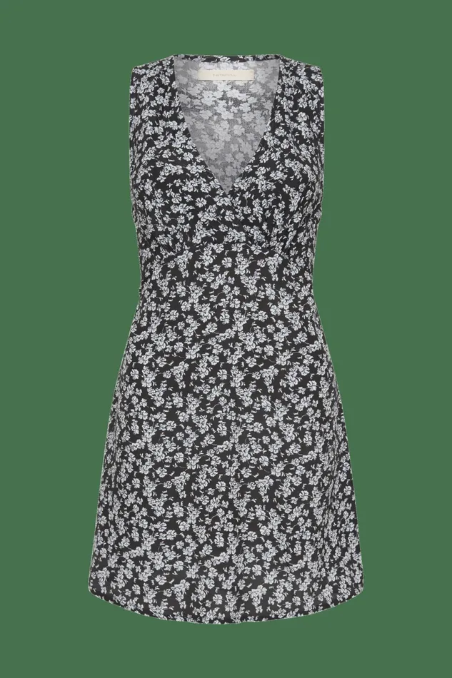 Women Faithfull The Brand Dresses Penne Mini Dress Leilani Charred Navy