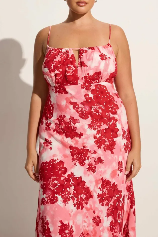 Women Faithfull The Brand Dresses San Paolo Midi Dress Rosella Floral 8211 Faithfull The Brand Women Faithfull The Brand Dresses San Paolo Midi Dress Rosella Floral 8211 Faithfull The Brand