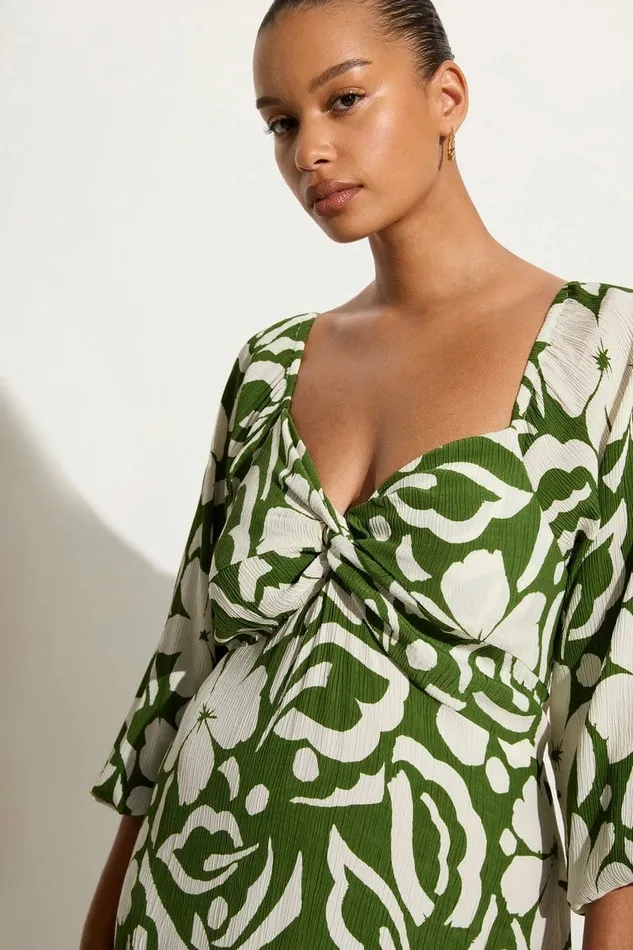 Women Faithfull The Brand Midi Dresses Ondina Midi Dress Pavito Floral Olive 8211 Faithfull The Brand Women Faithfull The Brand Midi Dresses Ondina Midi Dress Pavito Floral Olive 8211 Faithfull The Brand
