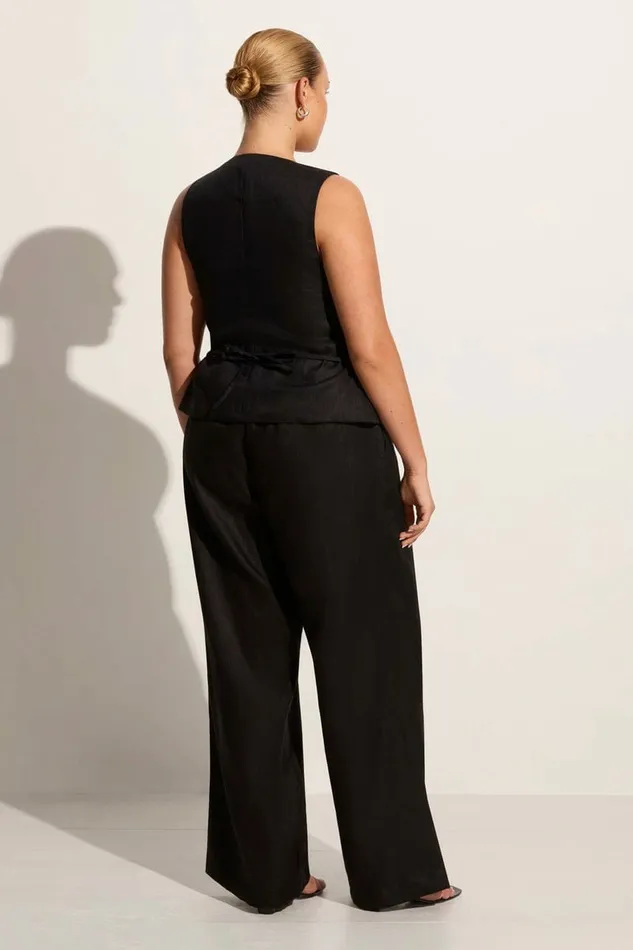 Women Faithfull The Brand Pants Duomo Pant Black 8211 Faithfull The Brand