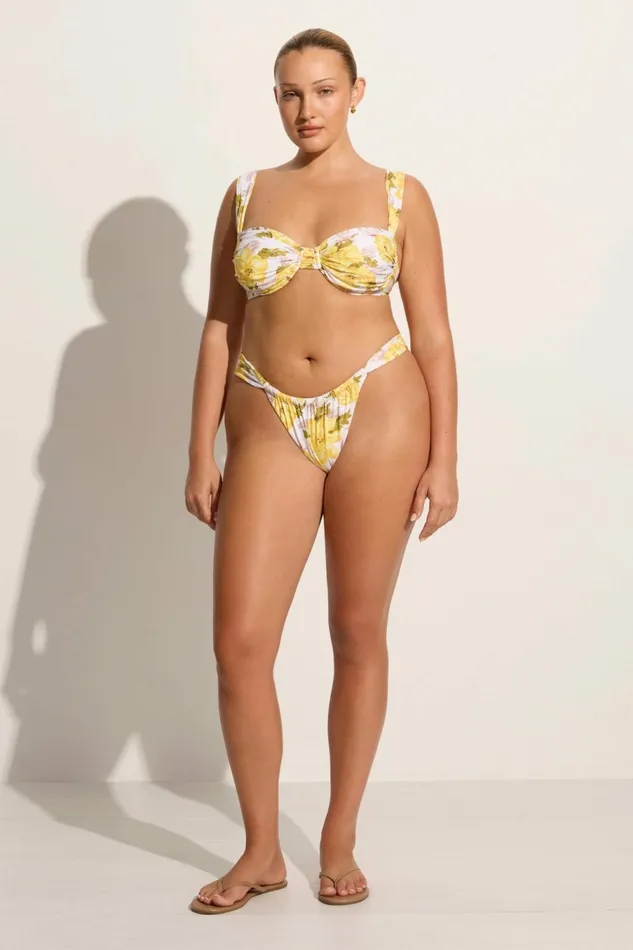 Women Faithfull The Brand Swim Andez Bikini Bottoms Isadora Floral 8211 Faithfull The Brand
