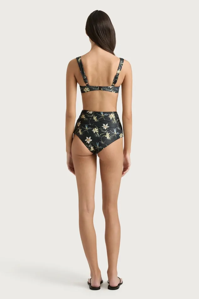 Women Faithfull The Brand Swim Bianca Bikini Bottom Daffodil Print