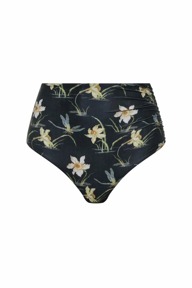 Women Faithfull The Brand Swim Bianca Bikini Bottom Daffodil Print