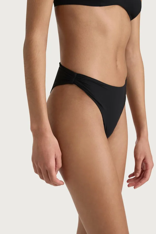 Women Faithfull The Brand Swim Henni Bikini Bottom Black