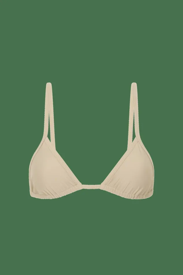 Women Faithfull The Brand Swim Manon Bikini Top Taupe