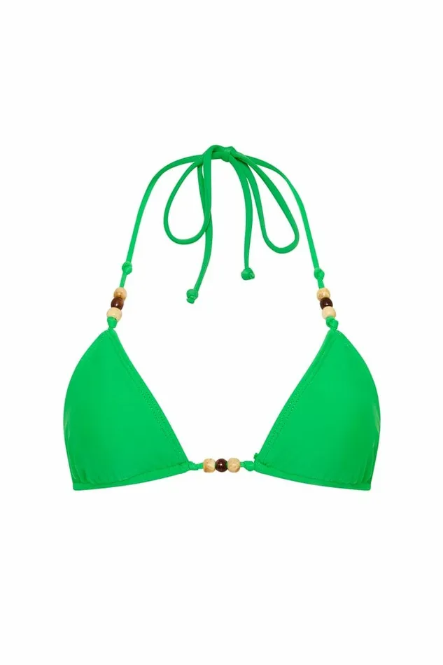 Women Faithfull The Brand Swim San Marco Bikini Top Verde 8211 Faithfull The Brand