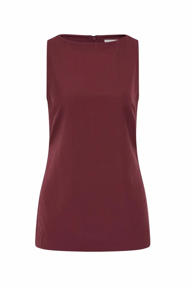 Women Faithfull The Brand Tops Emilie Top Bordeaux