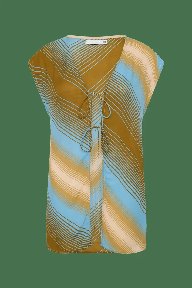Women Faithfull The Brand Tops Ionica Top Cervia Stripe 8211 Faithfull The Brand