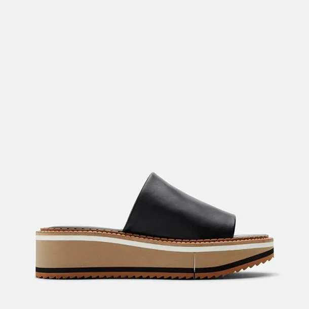 Women FAST Black Clergerie Mules