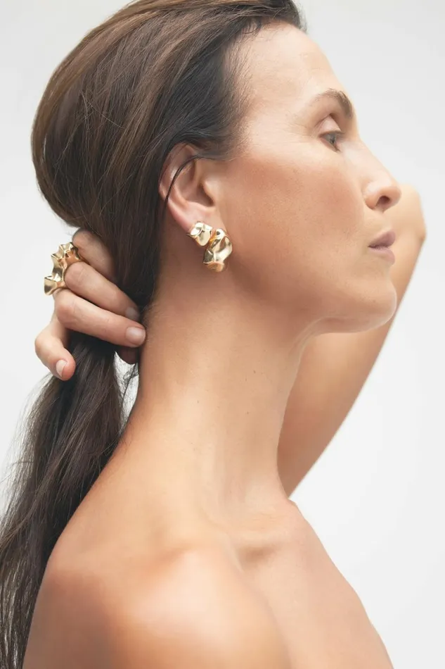Women GATESIDE EARRING SMALL Gold Acler Jewellery