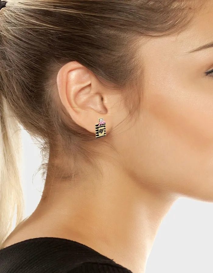 Women GOING ALL OUT MISMATCH PERFUME STUDS SILVER Betsey Johnson Women GOING ALL OUT MISMATCH PERFUME STUDS SILVER Betsey Johnson