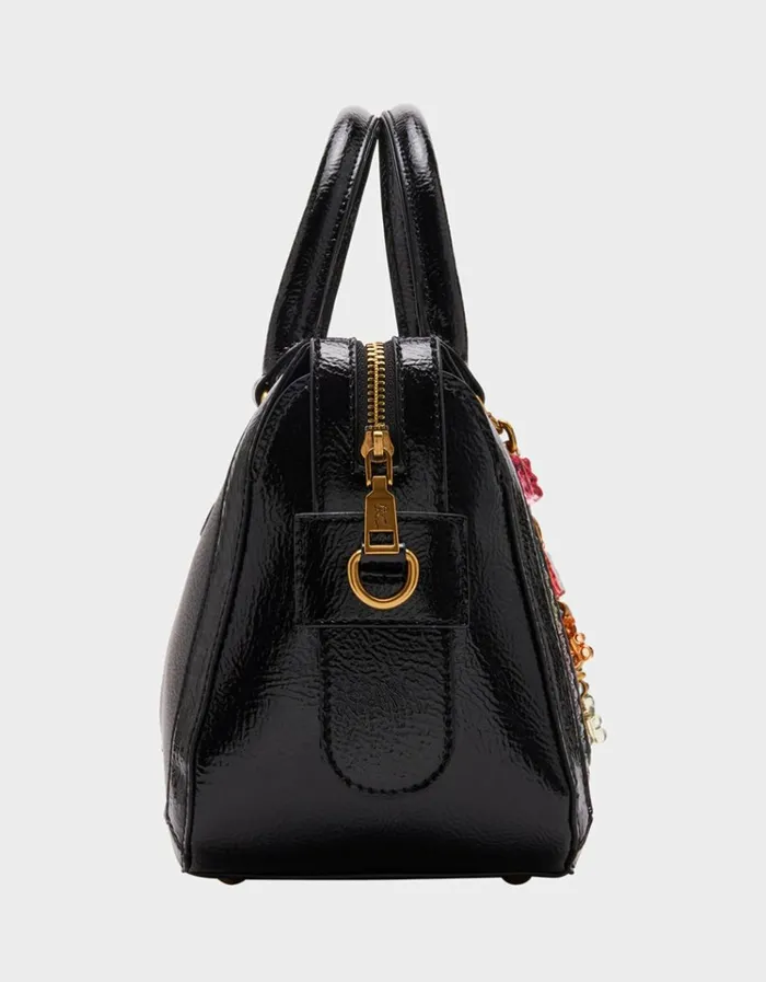Women GUMMY BEAR SATCHEL BLACK Betsey Johnson Women GUMMY BEAR SATCHEL BLACK Betsey Johnson