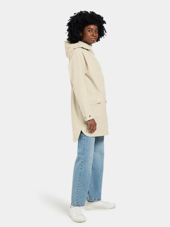 Women Gwen Parka Clay Beige Didriksons Spring Jackets