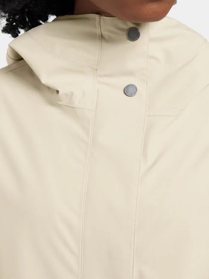 Women Gwen Parka Clay Beige Didriksons Spring Jackets