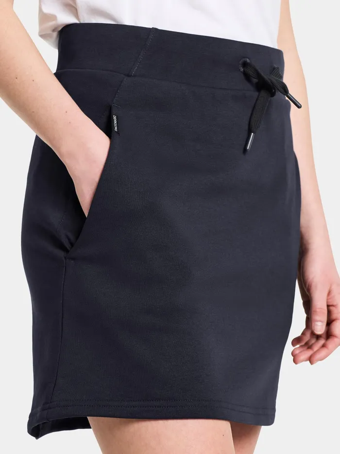 Women Hll Skirt Navy Didriksons Skirts