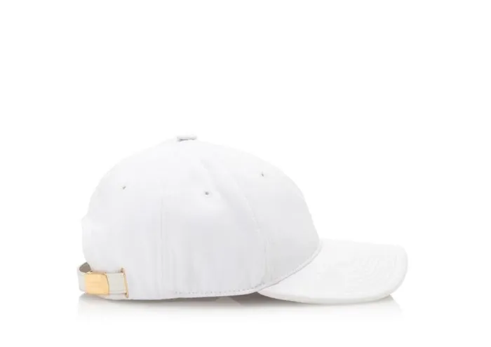 Women Hats Tom Ford Cotton Canvas Tf Baseball Cap White