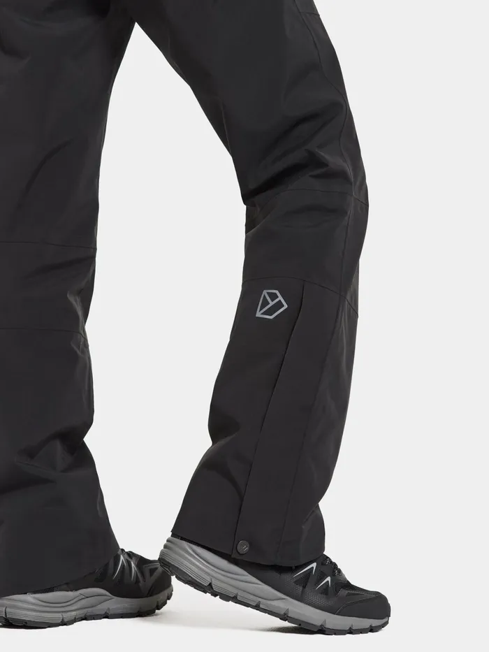 Women Idun Pants Black Didriksons Walking Trousers