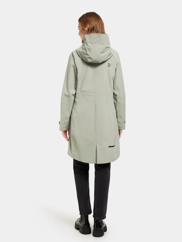 Women Ilma Parka Wilted Leaf Didriksons Spring Jackets