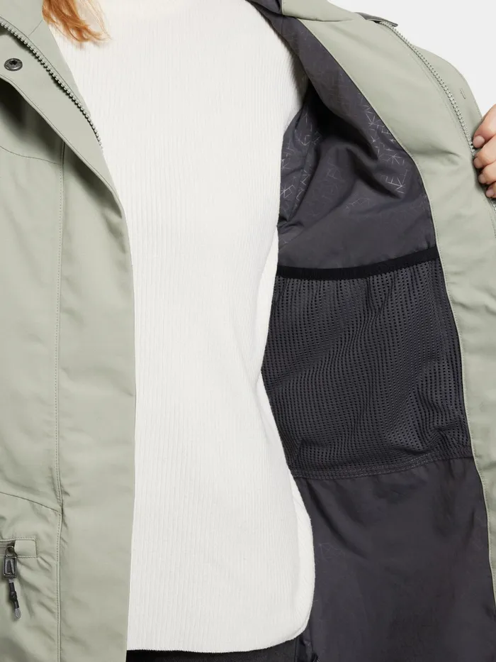 Women Ilma Parka Wilted Leaf Didriksons Spring Jackets