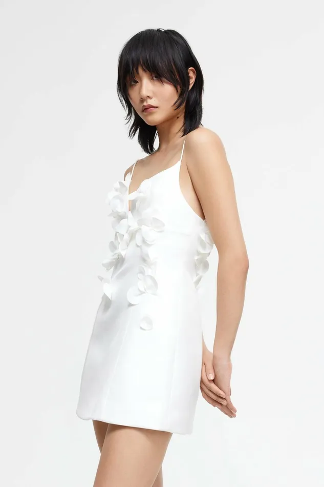 Women ISLA MINI DRESS Ivory Acler Mini Dresses