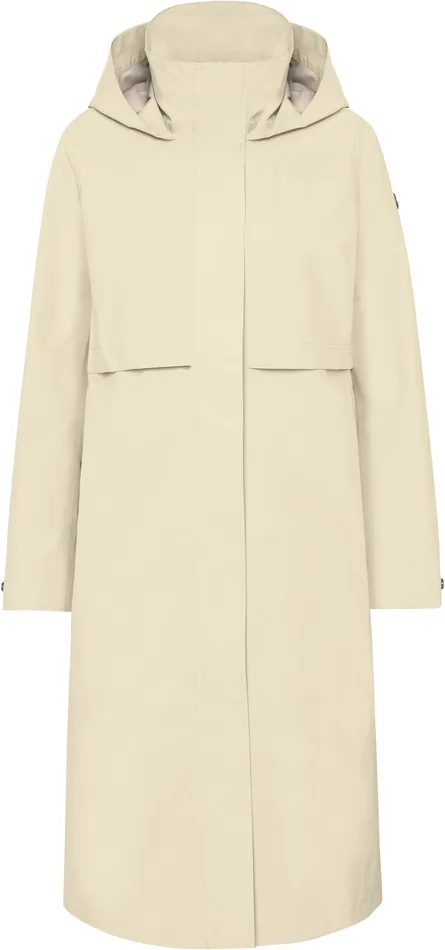 Women Isolde Parka Long Clay Beige Didriksons Spring Jackets