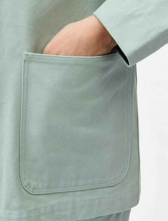 Women Jackets Dickies Duck Canvas Chore Coat Jadeite