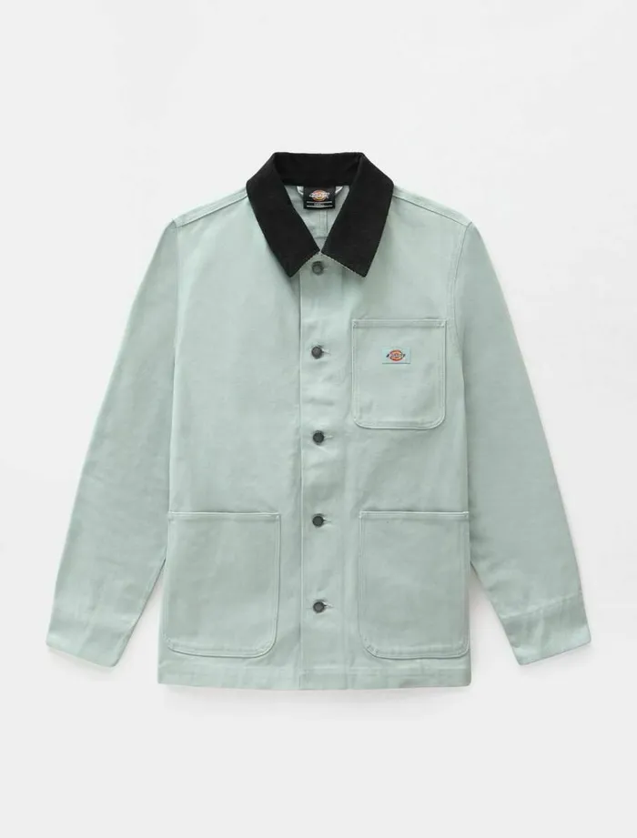 Women Jackets Dickies Duck Canvas Chore Coat Jadeite